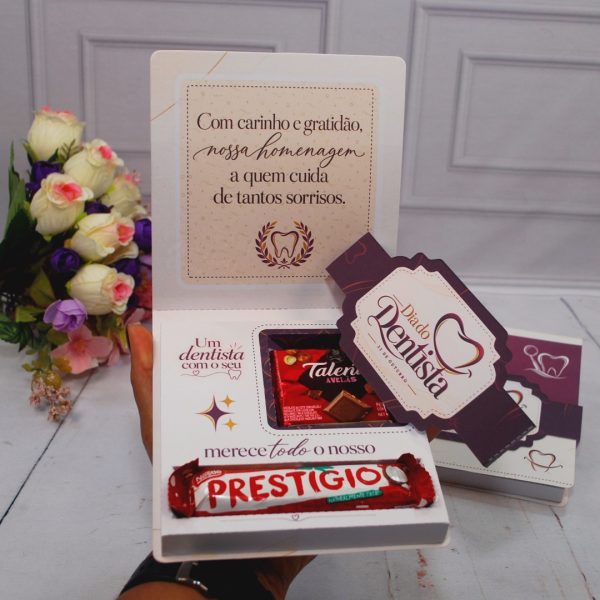Dia do Dentista Caixinha para Talento e Prestigio