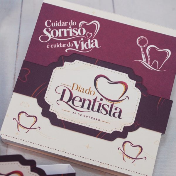 Dia do Dentista Caixinha para Talento e Prestigio