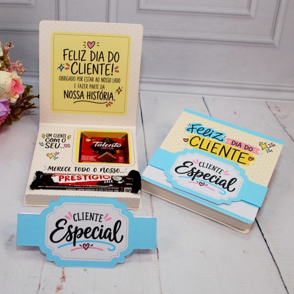 Dia do Cliente Caixinha para Talento e Prestigio