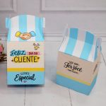 Dia do Cliente Caixinha para Brindes e Lembrancinhas