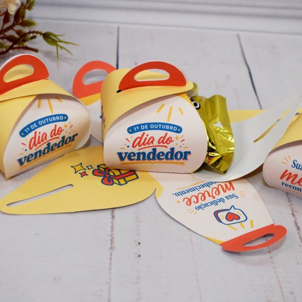 Dia do Vendedor Porta Bombom