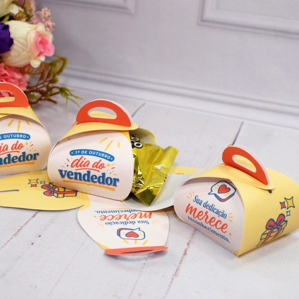 Dia do Vendedor Porta Bombom