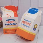 Dia do Vendedor Caixinha para Brindes e Lembrancinha