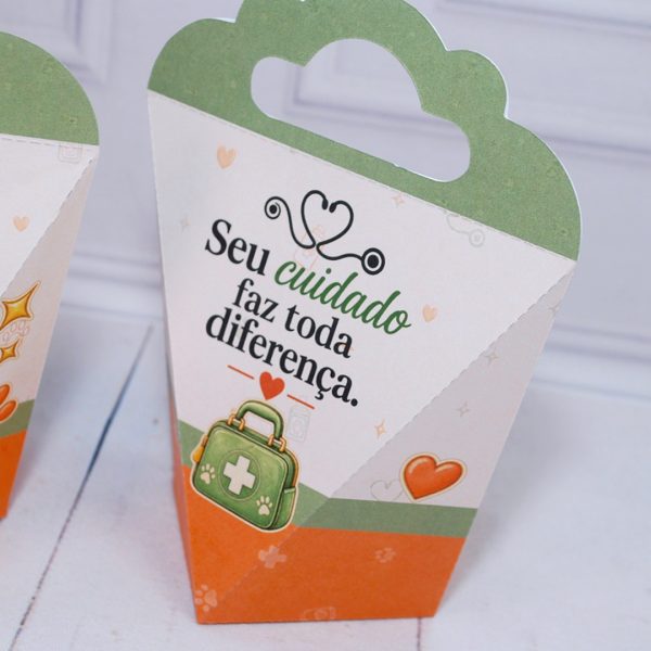 Dia do Veterinario Caixinha para Mimos e Lembrancinha