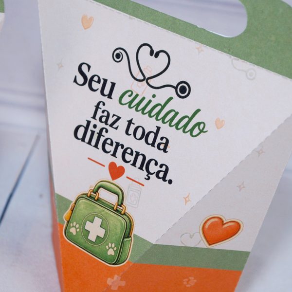 Dia do Veterinario Caixinha para Mimos e Lembrancinha