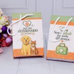Dia do Veterinario Mini Sacolinha para Lembrancinha