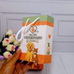 Dia do Veterinario Mini Sacolinha para Lembrancinha