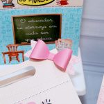 Dia dos Professores Sacolinha com Lacinho para Lembrancinhas