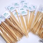 Bandeirinha Personalizada Espeto Longo 25 cm para Buffet e Eventos