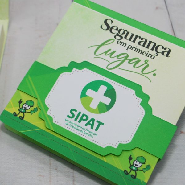 Lembrancinha CIPA, SIPAT e SIPATMA Caixinha com Berço para Talento Grande 85g