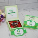 Lembrancinha CIPA, SIPAT e SIPATMA Caixinha com Berço para Talento Grande 85g
