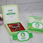 Lembrancinha CIPA, SIPAT e SIPATMA Caixinha com Berço para Talento Grande 85g