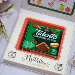 Dia do Nutricionista Caixinha para Mini Talento com Faixa Decorativa