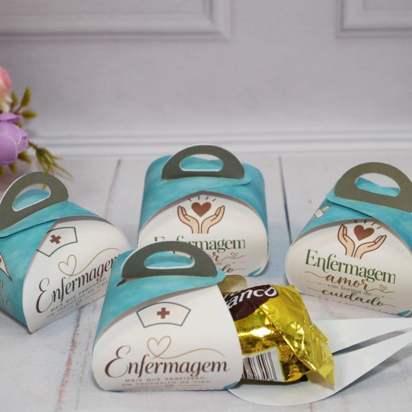 Enfermagem Caixinha Porta Bombom