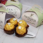 Dia do Fisioterapeuta Caixinha com Alça para 4 Ferrero Rocher ou Sabonete