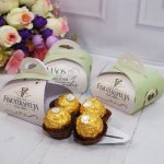 Dia do Fisioterapeuta Caixinha com Alça para 4 Ferrero Rocher ou Sabonete