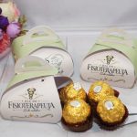 Dia do Fisioterapeuta Caixinha com Alça para 4 Ferrero Rocher ou Sabonete