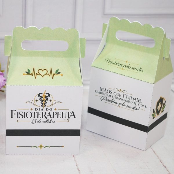 Dia do Fisioterapeuta Caixinha para Mimos e Lembrancinhas