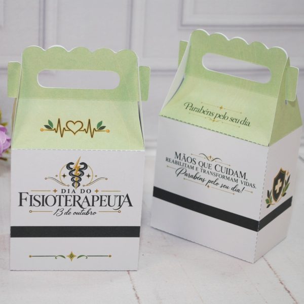 Dia do Fisioterapeuta Caixinha para Mimos e Lembrancinhas