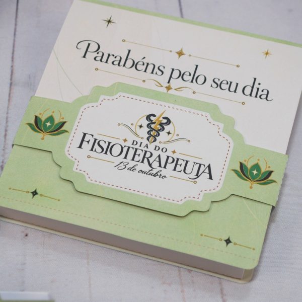 Dia do Fisioterapeuta Caixinha com Berço para Talento e Prestigio