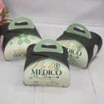 Dia do Médico Caixinha com Alça para 4 Ferrero Rocher ou Sabonete