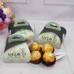 Dia do Médico Caixinha com Alça para 4 Ferrero Rocher ou Sabonete