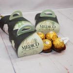 Dia do Médico Caixinha com Alça para 4 Ferrero Rocher ou Sabonete