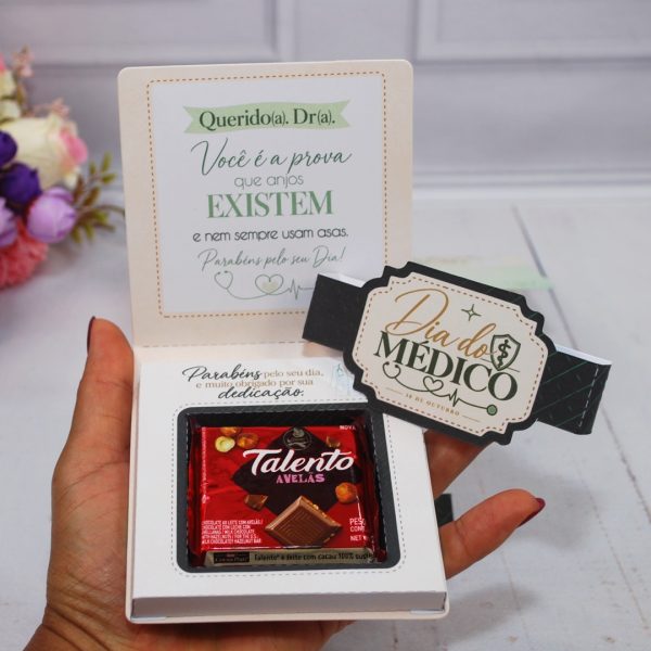 Dia do Médico Caixinha com Berço para Mini Talento