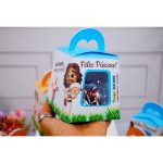 Páscoa Caixinha para Mini Ovos Tema Coelhinho ou Cristã