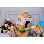 Páscoa Caixinha para Mini Ovos Tema Coelhinho ou Cristã