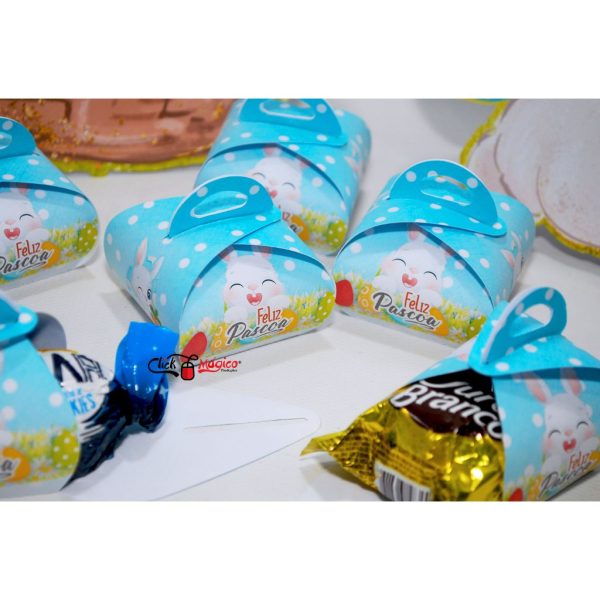 Páscoa Caixinha Porta Bombom Happy Easter
