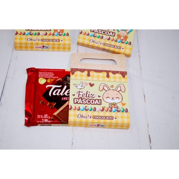 Páscoa Capinha para Talento Grande 85g Tema Coelhinho ou Cristã